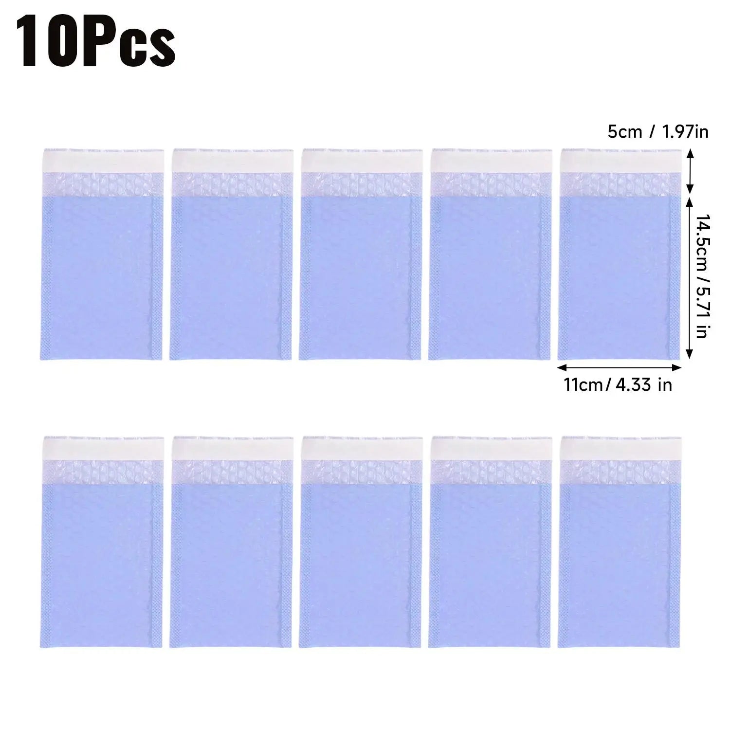 10-100pcs Bubble Mailers Durable PE Material Waterproof & Shockproof Ideal for Small Gifts & Jewelry Packaging