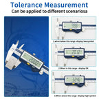 SHAHE Large Screen Digital Caliper 150/200/300mm Stainless Steel Calipers Measuring Tool Electronic Micrometer Caliper