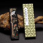 Chinese Sumi Ink Stick Pine Soot Solid Ink Stick Calligraphy Artist Painting Watercolor Fabric Paint Ink Block Painting Inkstick