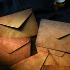 10 Pcs Vintage Pattern Thick Paper Envelope Thicken Retro Stationery Wedding Invitation Invited Gift Greeting Card Envelopes