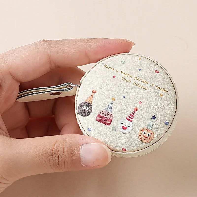 New Portable Mini Tape Measure High Precision Multifunctional Cute Cartoon Soft Ruler for Waist Height Body Measurements
