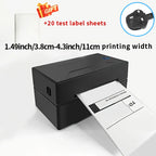 Marklife Thermal Printer Black Bluetooth Inkless HD Printer Maker Compatible Mac,iOS,Windows For School Office Small Business