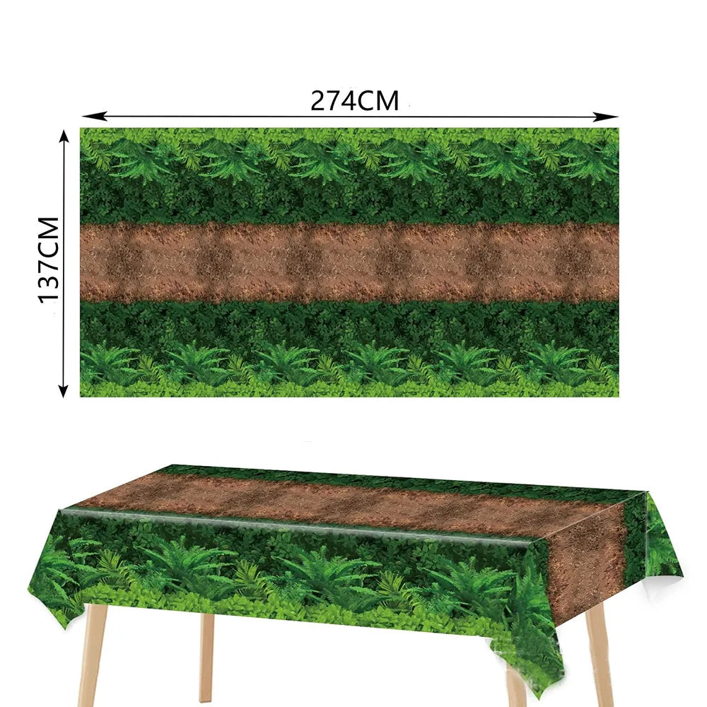 Jungle Disposable Paper Plate Napkin Cup Safari Animal Party Supplies for Baby Shower Safari Jungle Theme Birthday Decoration