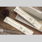 Transparent Acrylic Folding Ruler 30cm - Flexible Straight Edge Measuring Tool for Students & Office Use (Multi-Purpose Scale)