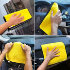 3-30PCS Car Nano Ultra Fiber Cloth Towel Microfiber Car Wash Towel Coral Fleece Towel Car Care Clean Cloth for Car Home Living