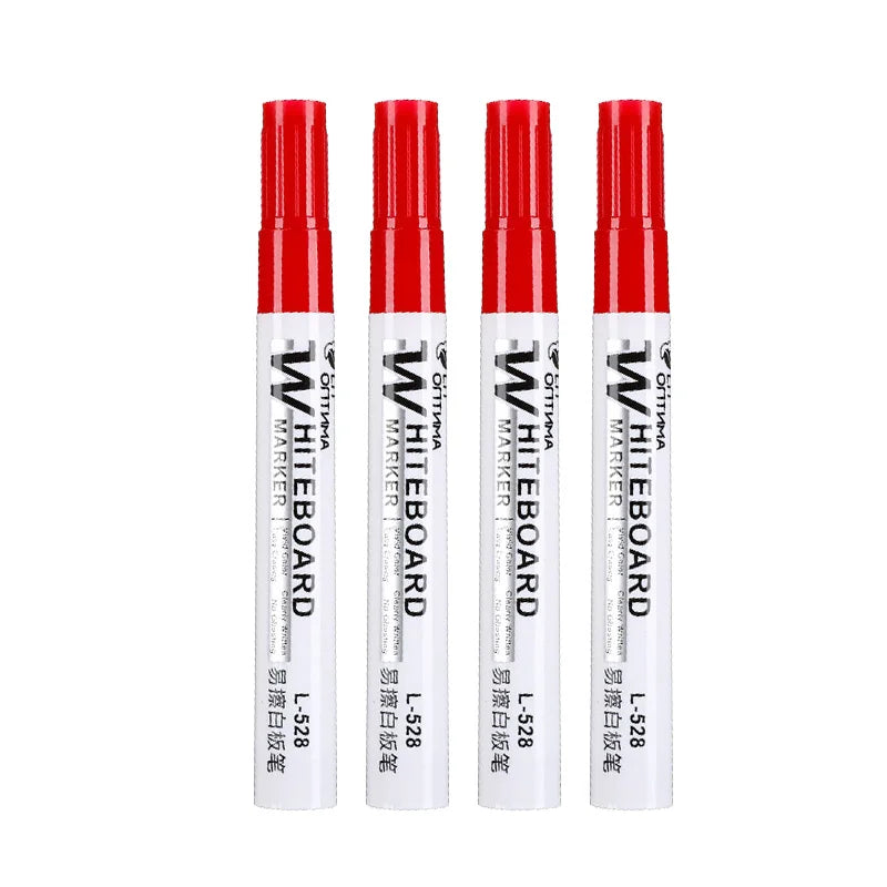 4/10 Pcs Set Erasable Magnetic Whiteboard Marker Pen Blackboard Marker Chalk Glass Ceramics Office School Art Marker Stationery