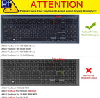 For Asus Vivobook 15 2023 F1504  X1504 X1504ZA X1504VA X1504Z X1504V 15.6 inch Silicone Laptop Keyboard Cover Skin