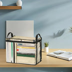 Collapsible Transparent Storage Box Student Portable Book Cube Large Capacity Waterproof Clear Organizer Storage Container