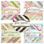 8cun Thick Background Paper Cardstock Paper DIY Scrapbook Holiday Greeting Card Handmade Ledger Scrapping Decoration Paper