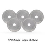 MHW-3BOMBER Titanium Coating Espresso Puck Screen 51/53/58.5mm Reusable Metal Filter 0.8mm Thickness Lower Shower Screen