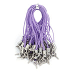 50pcs/lot Hand Wrist Lanyard String Short Grip Lanyard Mobile Phone Strap for USB Flash Drive Keychain ID Badge Holder DIY