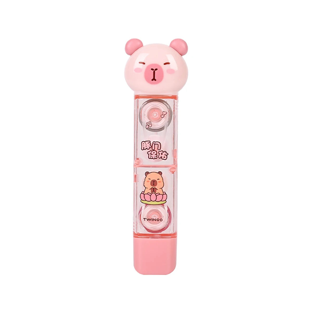 1pc Lovely Capybara Correction Tape, Creative Hand Holding Style Masking Dustproof Correction Tape Portable School Supplies