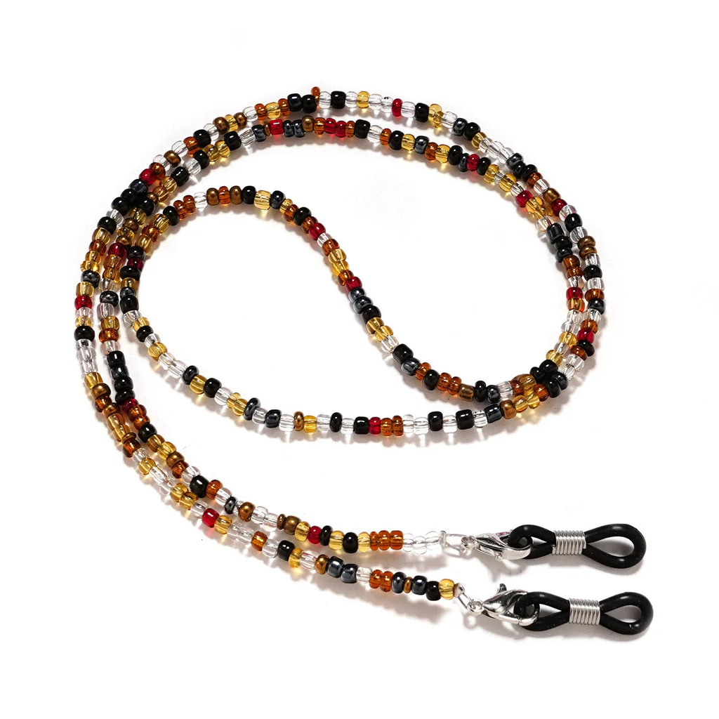 Fashion Eyeglass Chains for Women Pear Crystall Sunglasses Chains Glasses Cord Holder Eyewear Lanyard Necklace Strap Rope