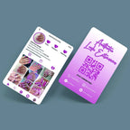 Custom PVC Business Cards Personalized Matte Plastic Cards Double-Sided Printing Durable & Waterproof Professional Branding