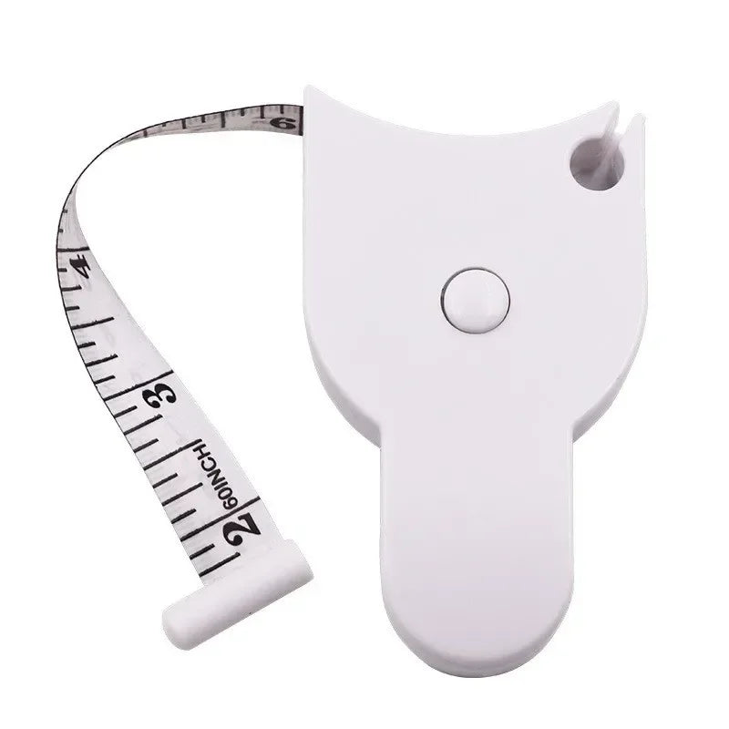 1set 70mm Skinfold Body Fat Caliper Set with Measure Tape Body Fat Monitors Body Fat Tester Skinfold Measurement accessory