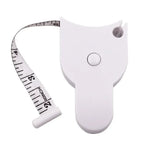 1set 70mm Skinfold Body Fat Caliper Set with Measure Tape Body Fat Monitors Body Fat Tester Skinfold Measurement accessory