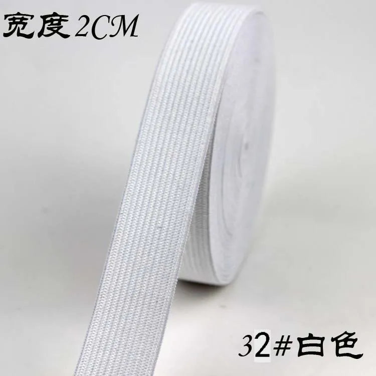 1/2/5Meters Color Elastic Band High Elasticity Rubber Band Sewing Craft For Home  Lace Decoration Clothing Accessories