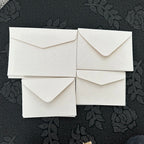 30pcs/lot Thickened Linen Texture Pattern 17.5x12.5cm White Envelope Retro for Invitations Postcards Wedding Business Letters