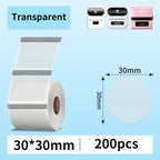 Phomemo M110 Label Makers Barcode Label Printer Bluetooth Portable Thermal Printer for Small Business Address Logo Clothing