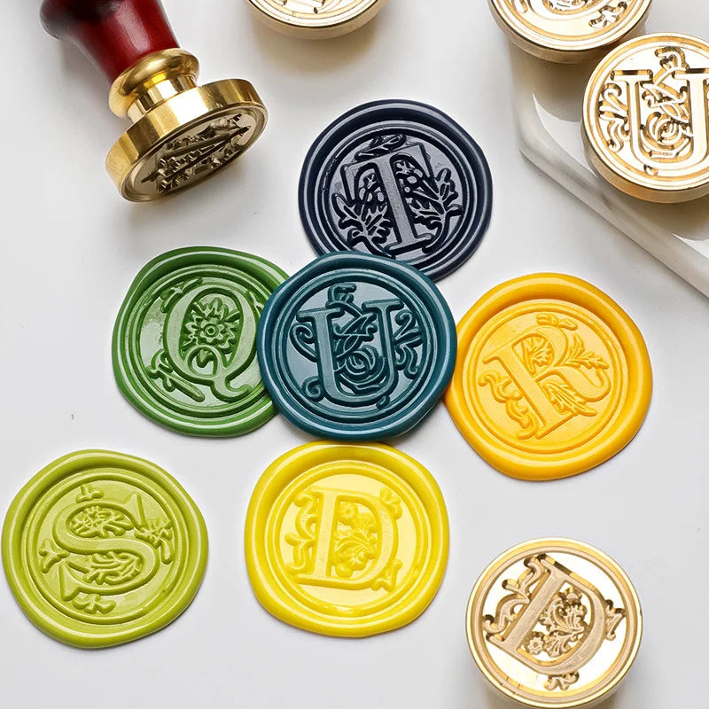 Sealing Wax for Stamp Head Letter Retro Seal Kit Nail Silicone Stamps Logo for Scrapbooking Surgut Print Set Wedding Craft Soaps