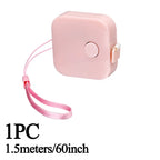 Retractable Soft Tape Measure Double-sided Measurement Ruler Portable Body Flexible Ruler for Weight Loss Medical Measurement