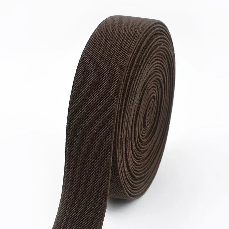 3/5M Meetee 20-50mm Elastic Bands for Trouser Waist Rubber Band Stretch Webbing Tape Belt DIY Underwear Clothes Sewing Accessory