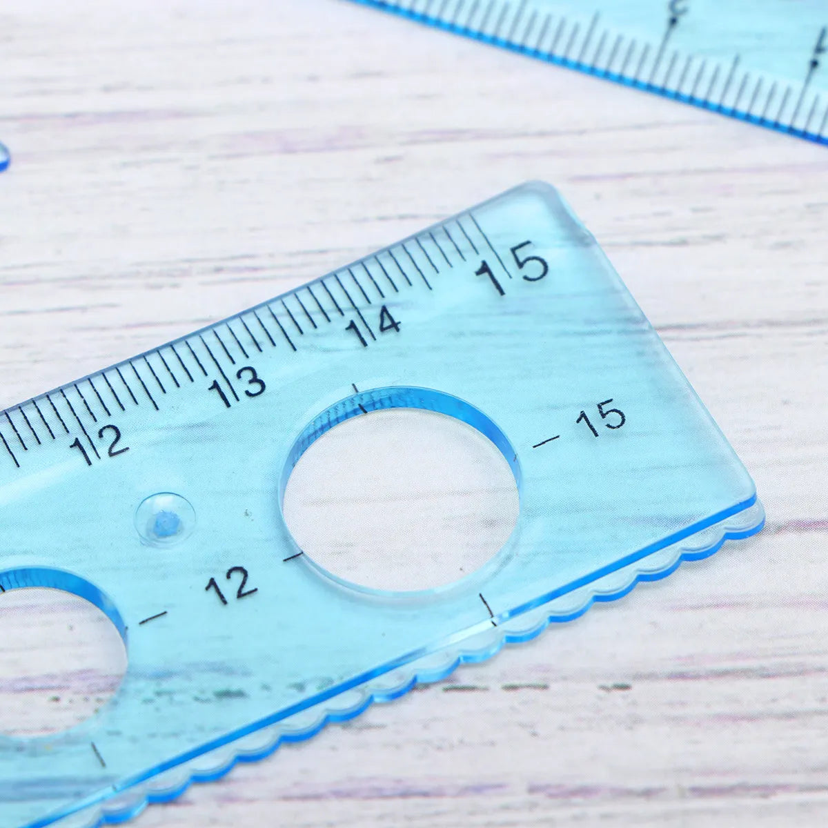 4Pcs Bendable Soft Ruler Set Plastic Geometry Tools Straight Ruler Triangle Protractor for Students Kids School Learning