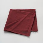 12pcs Napkins 40X40CM Plain Washed Cotton Tea Towel Dining Place Mats Wedding Party Christmas Linen Kitchen Cloths Table Decor