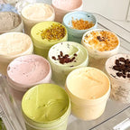 10/1PCS Pudding Cups Dessert Cup with Lids Transparent Reusable Ice Cream Bowls Sealed Cake Storage Box Snacks Yogurt Container