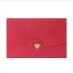 20Pcs small greeting card envelope made of Western colored pearl paper material with exquisite hot stamping and embossed design