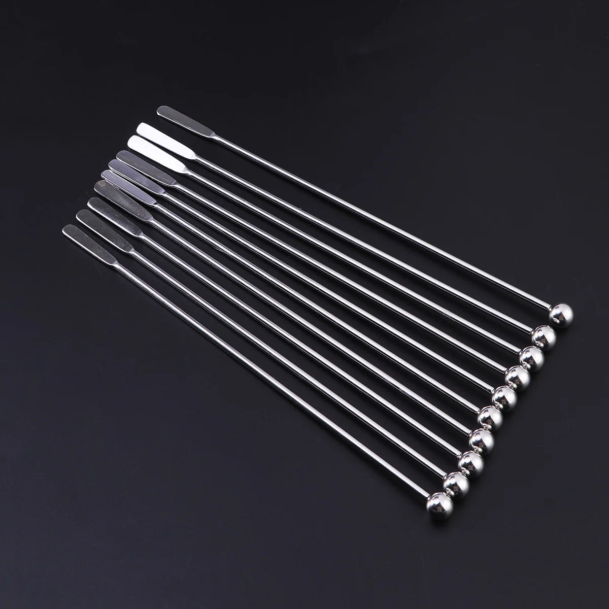 19cm Swizzle Sticks Coffee Stirring Spoon Paddle Stirrer Reusable Stir Sticks Beverage Stirrers Cocktail Mixing Spoon
