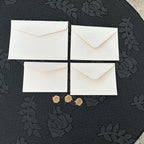 30pcs/lot Thickened Linen Texture Pattern 17.5x12.5cm White Envelope Retro for Invitations Postcards Wedding Business Letters
