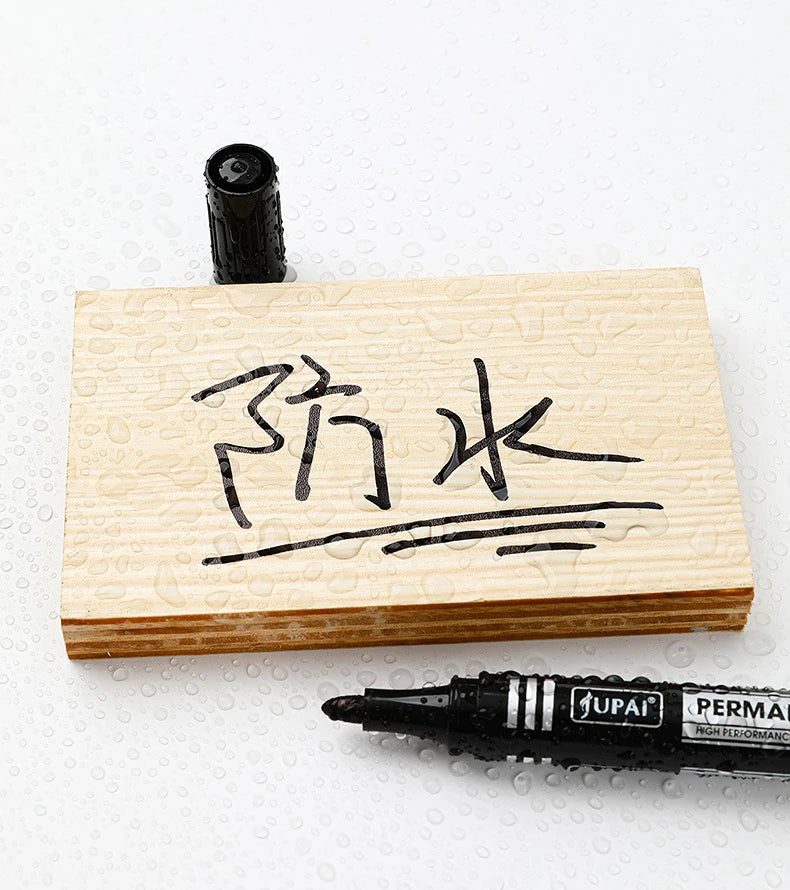 3 Pcs/Colors Permanent Marker Pens – Quick-Drying & Eraser-Resistant | For Note-Taking & Marking | Office Stationery.