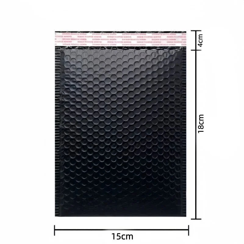50pcs Black Double-Sided Bubble Packaging Bag Self Adhesive Mailing Bag Express Packaging Bag Clothing Packaging Bag