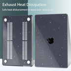 Glitter laptop Cover For 2026 Macbook Air 13.6 Case MacBook Air 15 M4 Chip Case MacBook Pro 14 Pro 16 M5 M3 M2 M1 Pro 13 Case