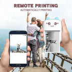 C9 mini HD printer portable sticker label Printer Bluetooth pocket thermal printer with paper for student note inkless printing
