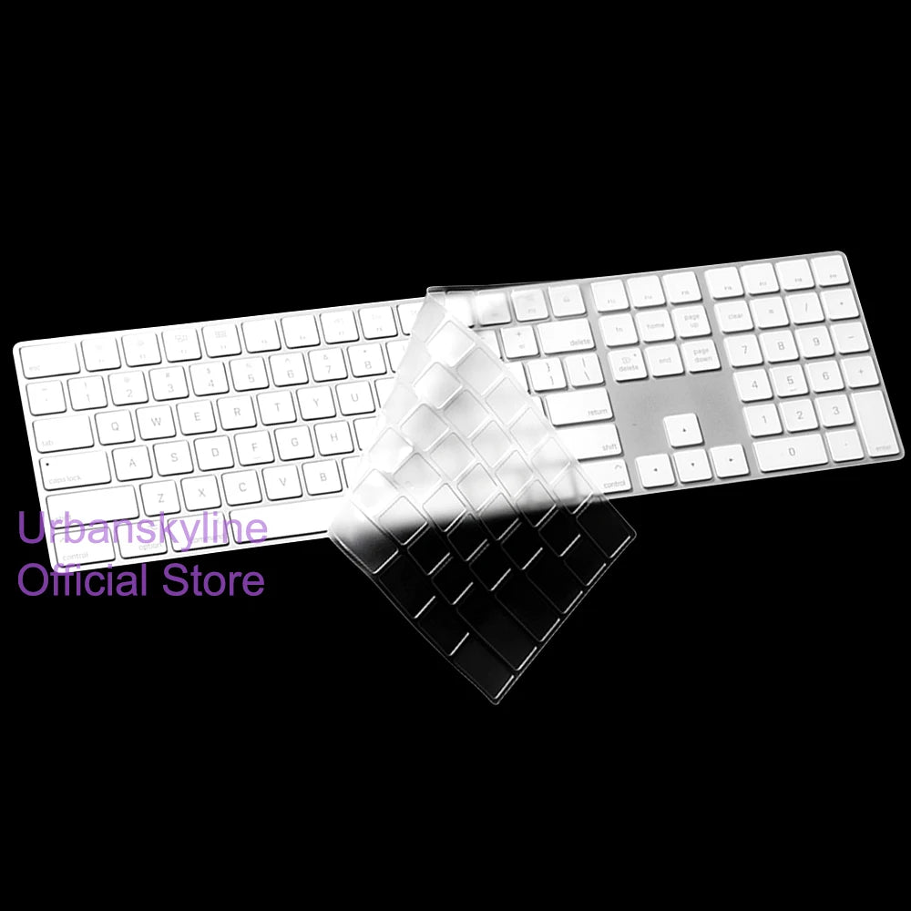 Keyboard Cover for iMac Magic A2449 A2450 A2520 A1644 A1843 A1314 A1243 Bluetooth Silicone Protector Skin Case for Apple G6