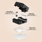 1/3/6/12PCS Magnetic Cable Clips Cable Adjustable Cord Holder Under Desk Cable Management Wire Keeper Cords Organizer Holder