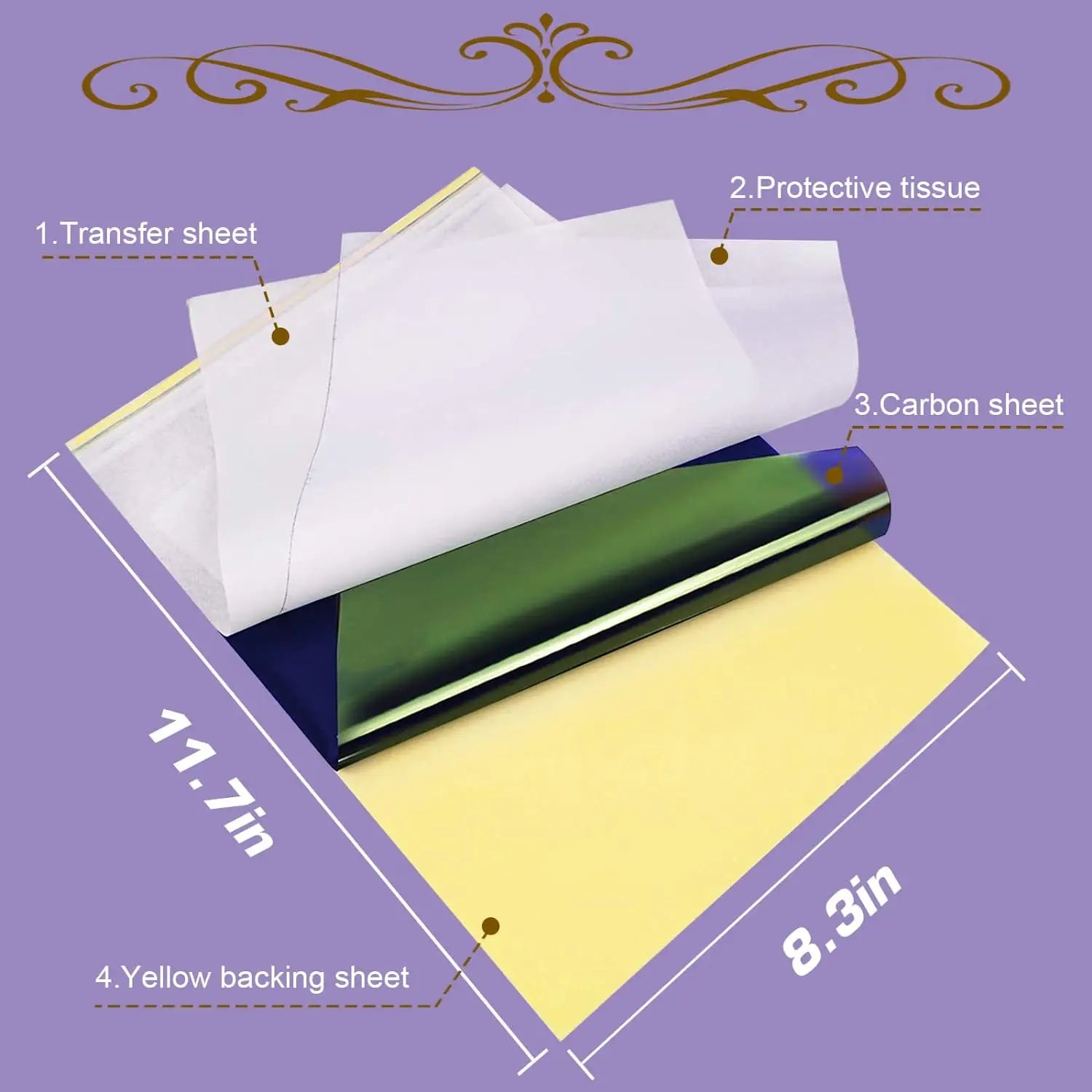 5/10/30/50pcs Tattoo Transfer Papers A4 Size Tattoo Thermal Printer Copier Stencil Paper for Tattoo Transfer Machine Accessories