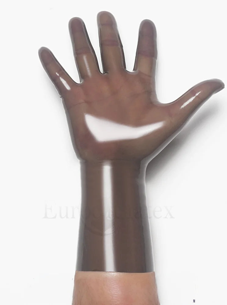latex fetish gloves women  gummi wetlook long opera sexy glooves
