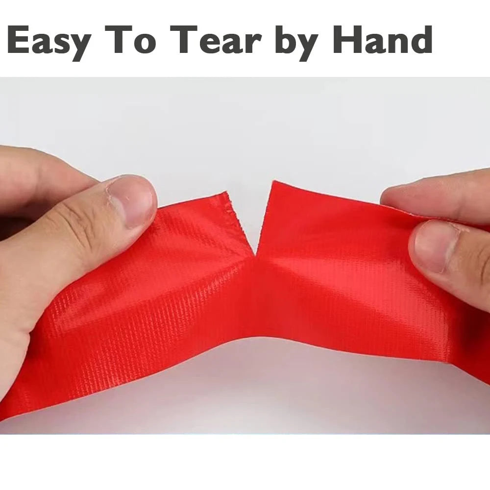 4.8cm*10m Colored Extra Strong Self-adhesive Tape Waterproof Heavy Duty No Residue Craft Duct Tape for DIY Art Packaging Coding