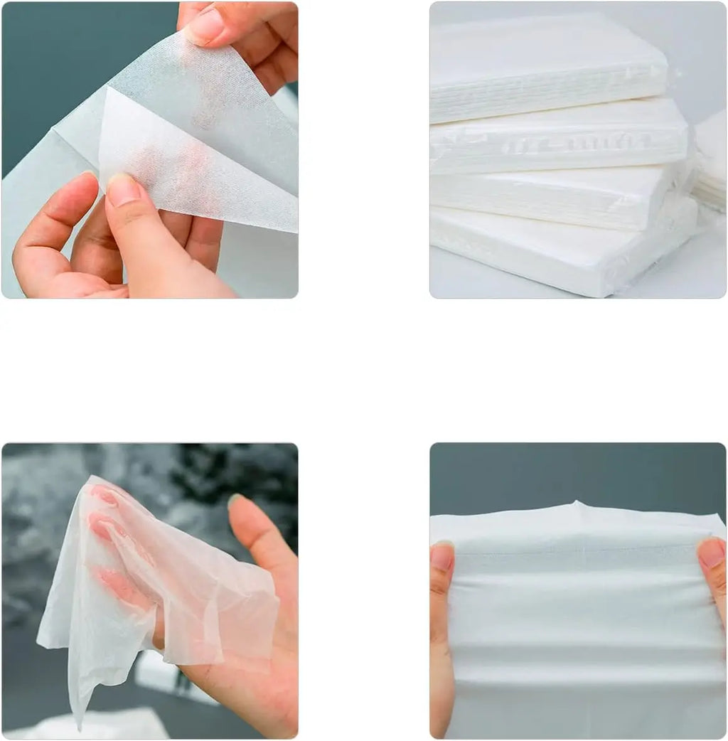 Car Tissue Refill, Disposable Facial Tissues, Face Towel, Tissues Travel Size Pack For Purse,Soft And Comfortable