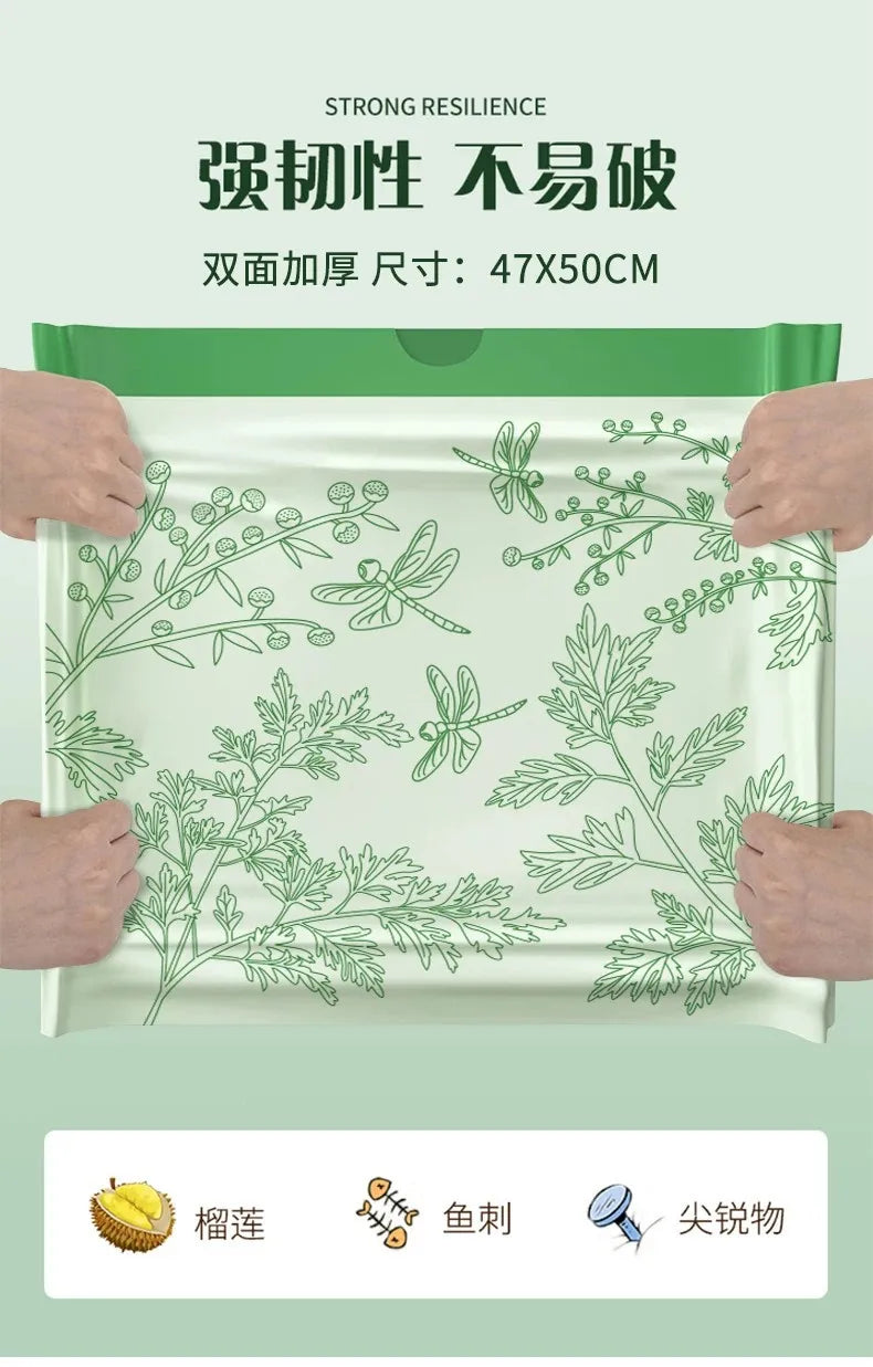 35pcs Trash Bag 4Gallon/15L for Bathroom 47*50cm