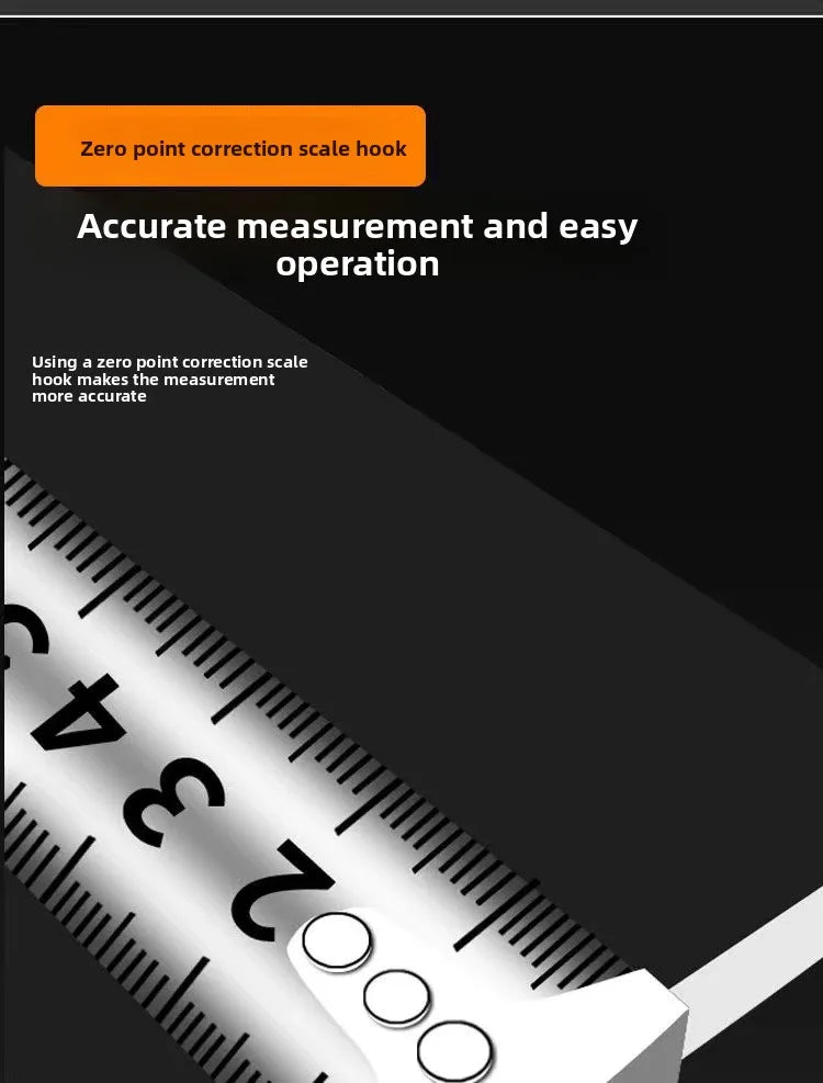 Tape Measure 3/5/7.5/10m, Stainless Steel Drop Resistant Measuring Tape, Household Measuring Tool