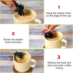 Mini Boat Motor Coffee Stirrer Durable Unique Novelty Boat Motor Coffee Mixer Easy To Clean Boat Engine Coffee Stirrer