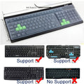 Universal Keyboard Silicone Protector Film Skin Cover Desktop PC Transparent Silica Gel Bump Concave and convex Flat Membrane