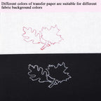 10pcs/set Embroidery Transfer Carbon Paper Water-Soluble Tracing Paper Embossing Stylus for DIY Sewing Accessories
