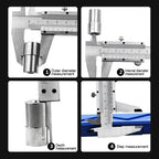 Professional Industrial Vernier Caliper Carbon Steel Four Use Metric Precision Measuring Tool Precision Measurement