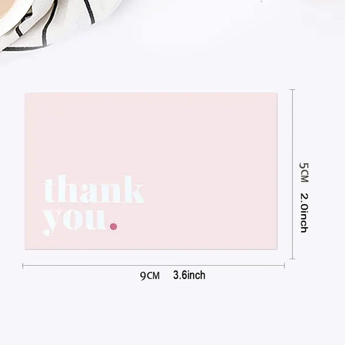 50pcs Thank You Card Small Business for  Wedding Party Baby Shower Card,Thank You Notes Thanksgiving ,Graduation Party 2025