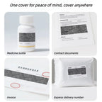 Roller Privacy Stamp Confidential Seal Garbled Ink Smear Pen for Information Concealment Express Package Document Security Tool